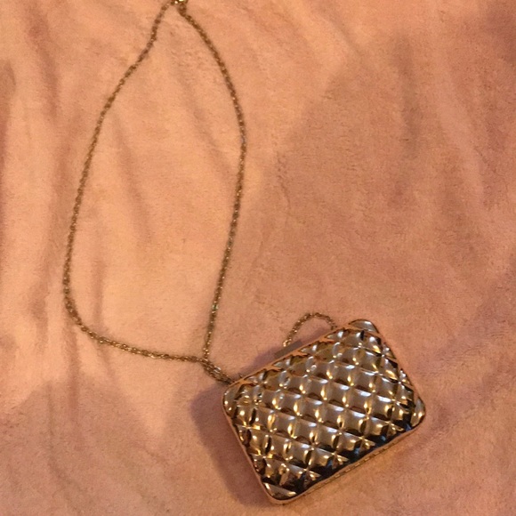 Bags Gold Metal Bag Poshmark